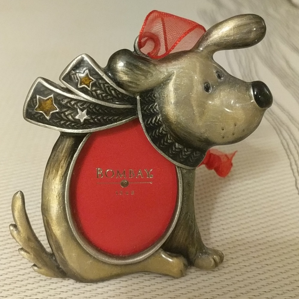 ❤ BOMBAY Christmas Tree Ornament/Picture Frame❤